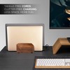 DnU Avenue Width Adjustable Vertical Laptop Stand for Desk, Laptop