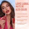 Labial Líquido Mate Heci Beauty Larga Duración