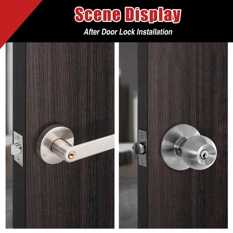 ANGELSWORD Door Lock Installation Kit, High Carbon Steel Hole Saw