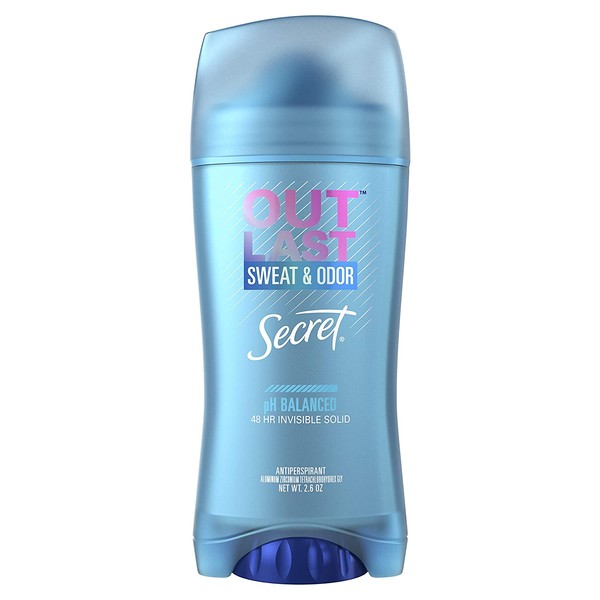 Secret Outlast Xtend Invisible Solid Women's Antiperspirant Deodorant, Shower Fresh, 12 Count