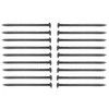 3.8mm x 90mm Ring Shank Steel Nails Galvanised (Pack of