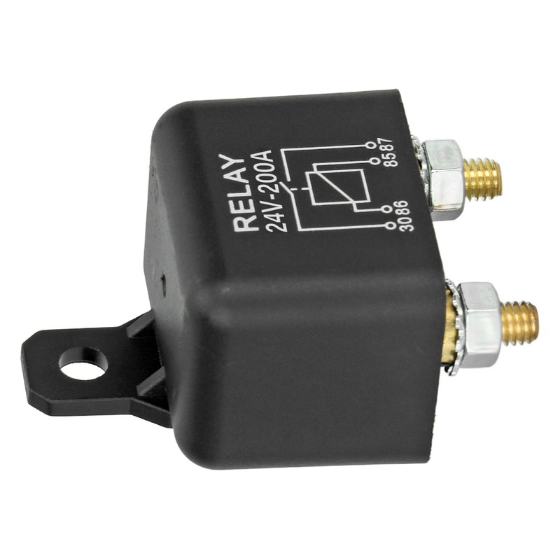 24V 200A Car Start Relay High Current Normally Open Brass