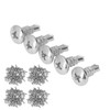 200PCS Self Drilling Screws 304 Stainless Steel Round Head Drill