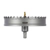 Mollom (6-1/2''|165mm) Heavy Duty Carbide Hole Saw with 2 Pilot