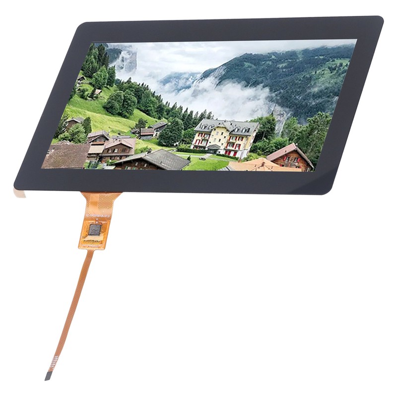 7in BOE LVDS LCD Display Screen 1024x600 Resolution HD Displaying