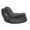 Alaska Leather X-Large Sheepskin Buttpad® - Motorcycle Seat Pad (Charcoal
