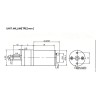Motor Cd Motorreductor Ga25-370 12v 130rpm Encoder
