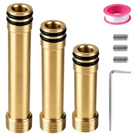 1247984 1247985 1247986 Shower Elbow Supply Adapter, Brass Shower Elbow Extender Compatible with Kohler K-98350 Awaken Wall Supply Elbow, Replacement Adapter for Mounting Shower Drop Elbow to Wall