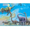 CoolOwlMaps World of the Dinosaurs Wall Map Poster - 36x24