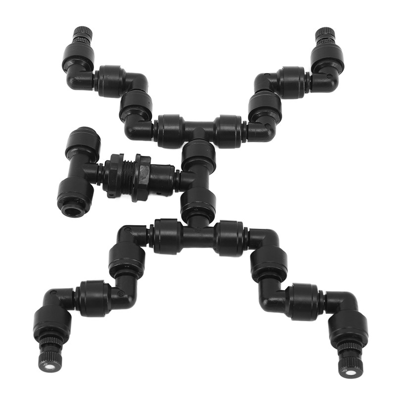 Adjustable Mist Cooling System Nozzle 360 Degree Pets Reptiles Greenhouse