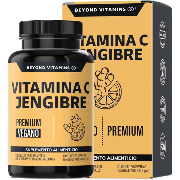 Beyond Vitamins | Vitamina C potenciada con antioxidantes y anti-inflamatorios,
