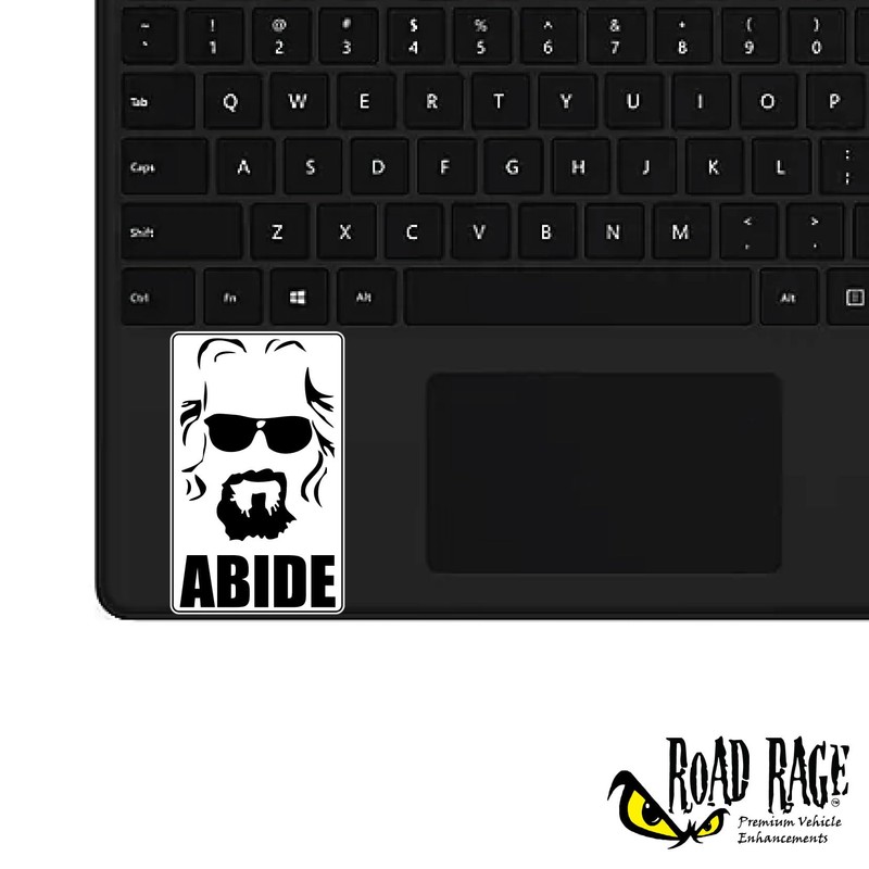 Bad Fish Custom Decals The Dude Abides Decal – Funny