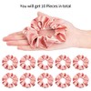 Scrunchies de seda satinada para dama de honor para el