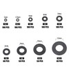 Pack of 700 Flat Washers Nylon Flat Washers Assortment 9