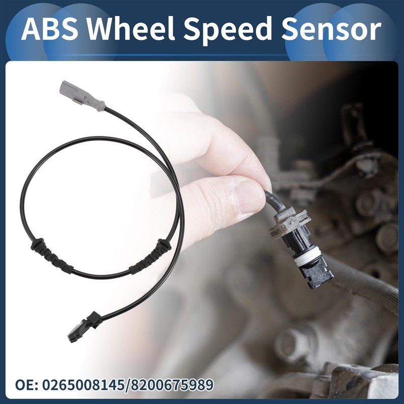 INFINAUTO ABS Wheel Speed Sensor Rear Left ABS Sensor Anti-lock