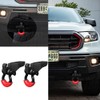 Vijay Front Tow Hook Mount Bracket and D-Ring Fit 2019-2023