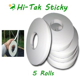 Crocodile Trading 5x 9m Rolls Anti Hotspot Tape for Polytunnel Cover Protection Against Abrasion