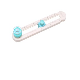 Circle Cutter, Compass Cutter, Round Cutter, Paper, Diameter 0.8 - 7.9 inches (2 - 20 cm), Round Cutter, Slides Cutter with Scale Scale Adjustable, Easy to Use, Compact, Portable, For Students,