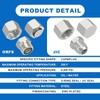 144PCS Hydraulic JIC 37 Degree and ORFS Flat Face Cap