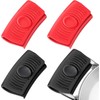 Silicone Assist Hot Handle Holder 4pcs,Heat Resistant Potholder Cookware Handle,