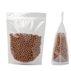 Bioempaques - Transparent Resealable Stand-Up Pouches (Extra Mini) - Stand-Up Zip Bags for Packaging - Smell-Proof Food-Grade Bags for Snacks, Pet Treats, Cosmetics – Pack of 1000