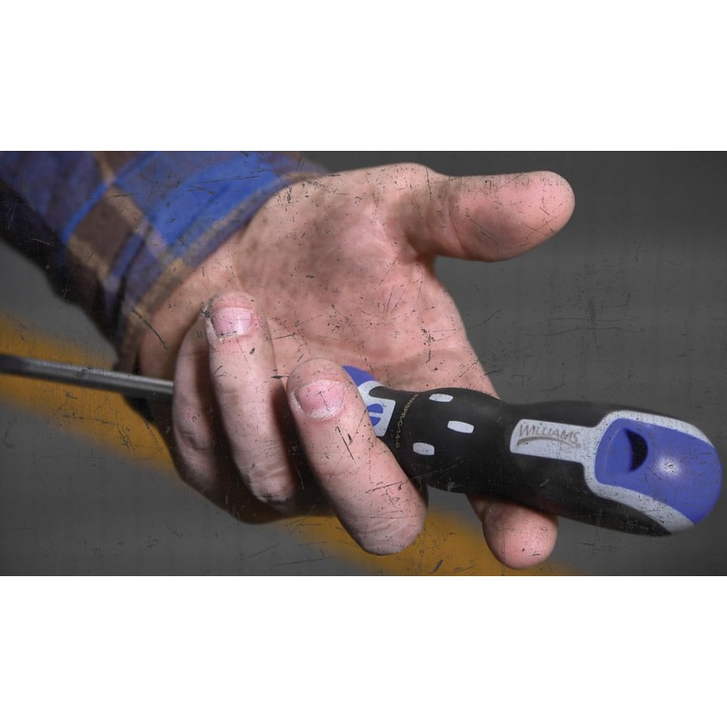 Williams JHWSPR-T-8-3 Supertorque Torx Screwdrivers T8 Tip, 3-Inch Blade Length,