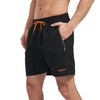 Ougelebo Mens Swimming Shorts Swim Trunks Quick Dry Swim Shorts