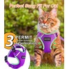 Halypet Cat Harness and Leash Set [ MAX Safety Third