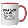 Sugar Daddy SugarDaddy The Man Myth Legend Gift Ceramic Mug,
