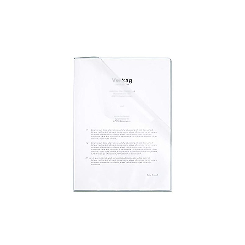 Soennecken 1510 DIN A4 Polypropylene Transparent Wallets Pack of 10