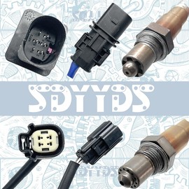 SDYYDS Set (2) Oxygen O2 Sensor for 2012-2018 Ford Focus 2.0L L4 Non Turbo / 2013-2014 Ford Fusion 1.6L L4 Turbocharged Upstream + Downstream 234-5068 234-4575