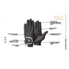 AK Synthetic Grip Horse Riding Gloves All Season Unisex Equestrian