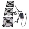 CPU Fan 11 Blades RGB Colorful Enhanced Frame Design Shockproof