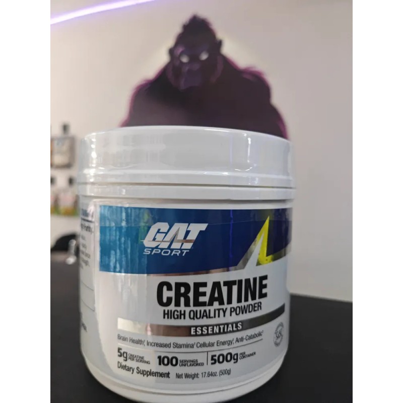 Gat Sport Creatina 100 Serv. Polvo 500 Gramos Unflavored