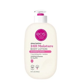 eos Shea Better Body Lotion for Dry Skin, Strawberry Dream, 16 fl oz