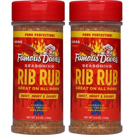 Famous Dave's - 2 pck, Rib Rub Seasoning (11 oz.)