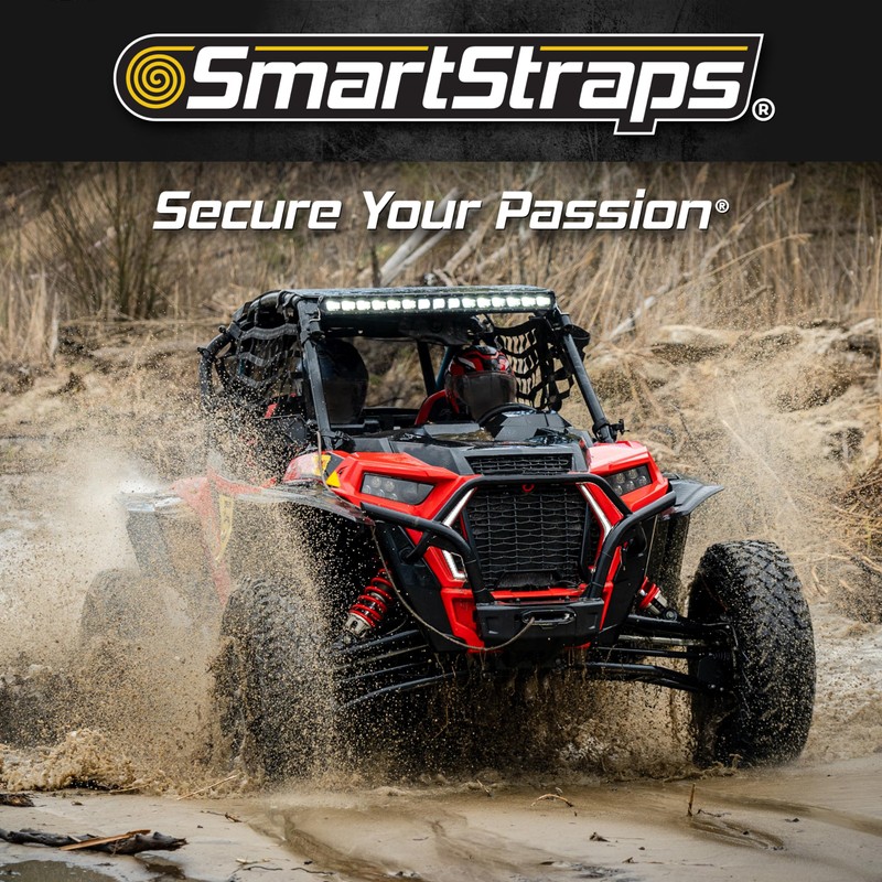 SMARTSTRAPS - 249 14' 3000lb CarbonX Ratchet Tie Downs 4