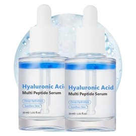 Hyaluronic Acid Serum Face Hydrating PDRN Liquid Peptide Gel Moisturizer