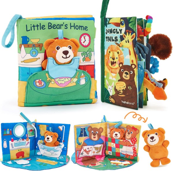 hahaland Baby Books 0-6 Month - 3D Touch and Feel