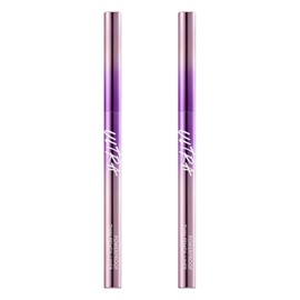 Missha Ultra Power Proof Thin Pencil Liner 0.12g, dark black, 2 pcs / 미샤 울트라 파워프루프 씬 펜슬 라이너 0.12g, 다크 블랙, 2개
