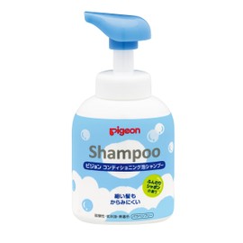 Pigeon Conditioning Foam Shampoo, Fluffy Bubbles, 11.8 fl oz (350 ml)