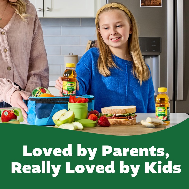 Mott's 100% Original Apple Juice, 6.75 Fl Oz Boxes, 32