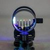 SOPOGER Archery Compound Bow Sight Light Fiber Optic 3/8-32 LED