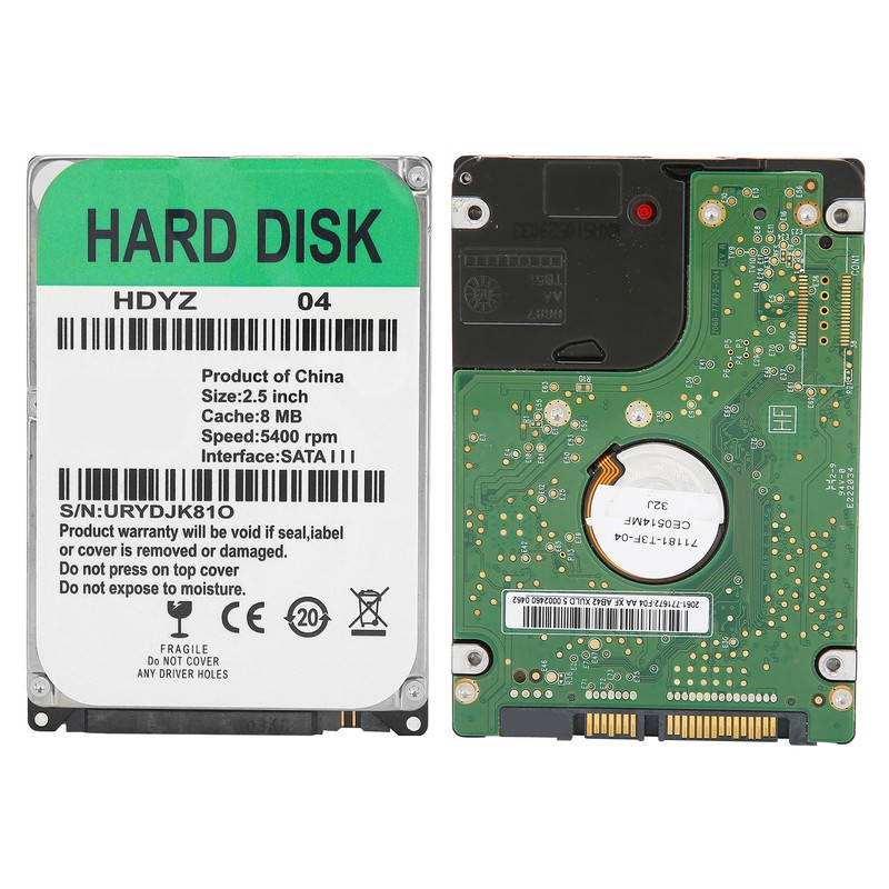 Mechanical Hard Drive 2.5in HDD SATA III Memory Module Hard