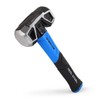 REAL STEEL Sledge Hammer, 3lb Drilling Club Hammer for Striking