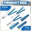 Eaasty 3 Pieces Butterfly Comb, Butterfly Fork and Spoon Set,