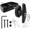 Gnellkoor Shed Door Lock Latch, 5-1/2 Inch Stem Shed Door