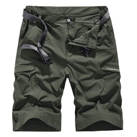 Quick Drying Work Stretch Cargo Shorts Mens Big and Tall Casual Bottoms Fishing Hunting Camping Climbing Outdoors Gear