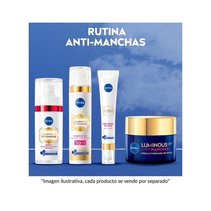 Sérum facial Nivea Luminous 630 anti manchas tratamiento avanzado anti