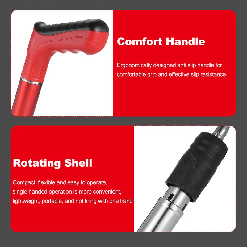 Manual Mini Steel Nail Gun 4 Gears Power Adjustable Wall